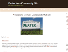 Tablet Screenshot of dexteriowa.org